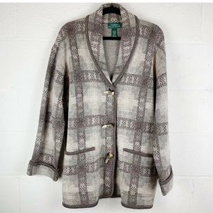 Lauren Ralph Lauren | LG | wool southwestern coat